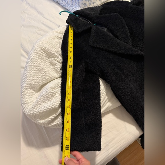 Woman wool jacket alpaca jacket coat - Picture 9 of 10